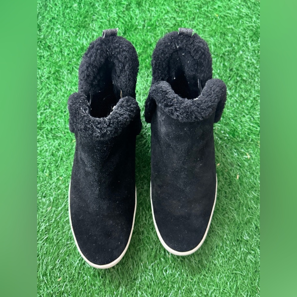 Michael Kors Women's Black Suede Ankle Boots‎ Size 6/6.5 - Picture 10 of 10